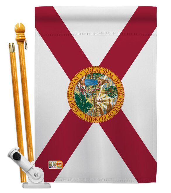 Florida - States Americana Vertical Impressions Decorative Flags HG191510 Made In USA - Image 5