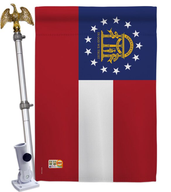 Georgia - States Americana Vertical Impressions Decorative Flags HG191511 Made In USA - Image 13