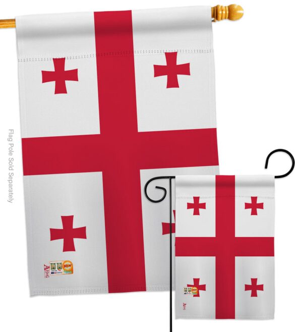 Georgia - States Americana Vertical Impressions Decorative Flags HG140511 Made In USA - Image 3