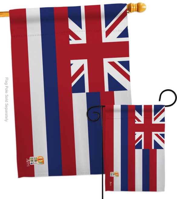 Hawaii - States Americana Vertical Impressions Decorative Flags HG140512 Made In USA - Image 3