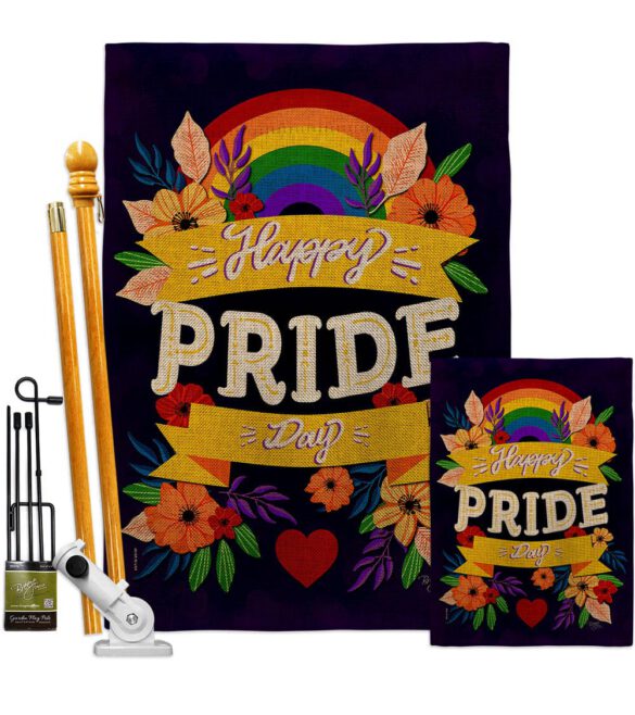 Happy Pride Day - Support Inspirational Vertical Impressions Decorative Flags HG115218 Made In USA - Image 16