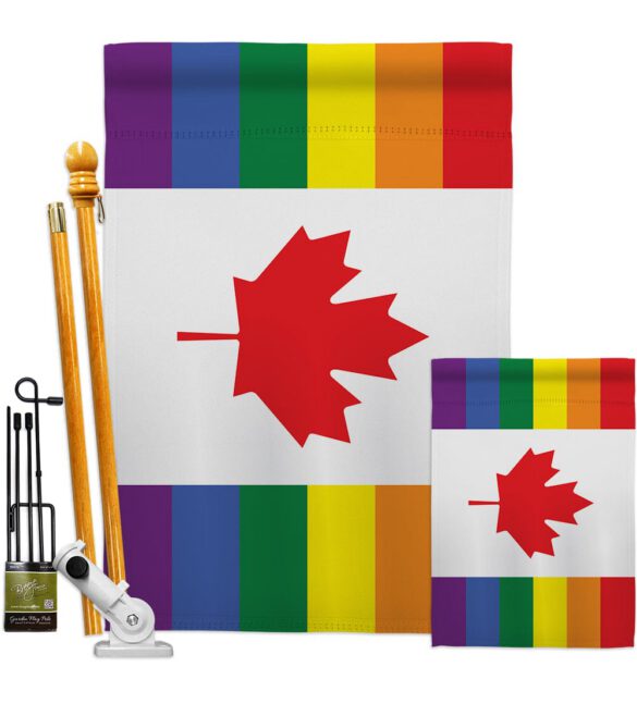 Canada Pride - Support Inspirational Vertical Impressions Decorative Flags HG148669 Made In USA - Image 6