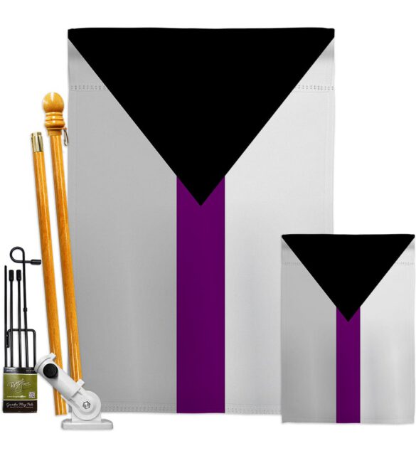 Demisexual - Support Inspirational Vertical Impressions Decorative Flags HG148677 Made In USA - Image 6