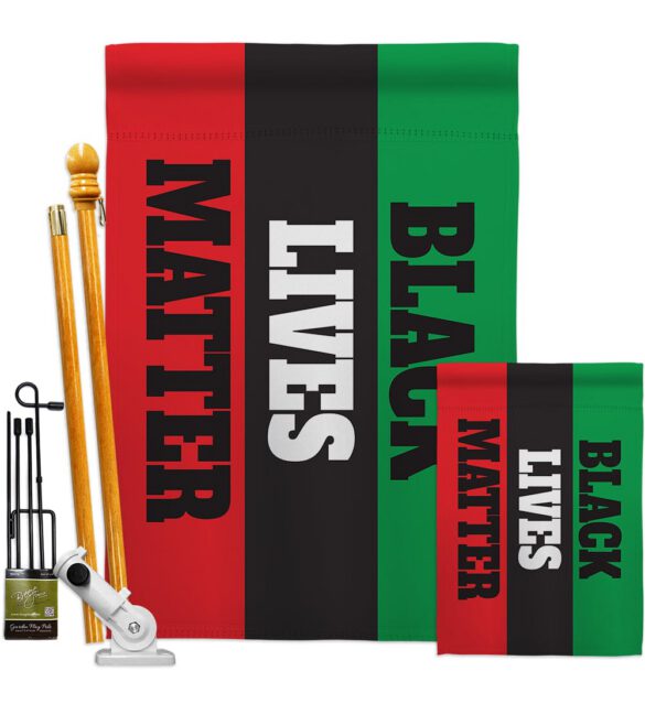 Cant Breathe BLM - Support Inspirational Vertical Impressions Decorative Flags HG170063 Made In USA - Image 6