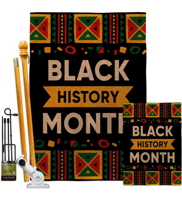 Celebrate Black History Month - Support Inspirational Vertical Impressions Decorative Flags HG192425 Made In USA - Image 16