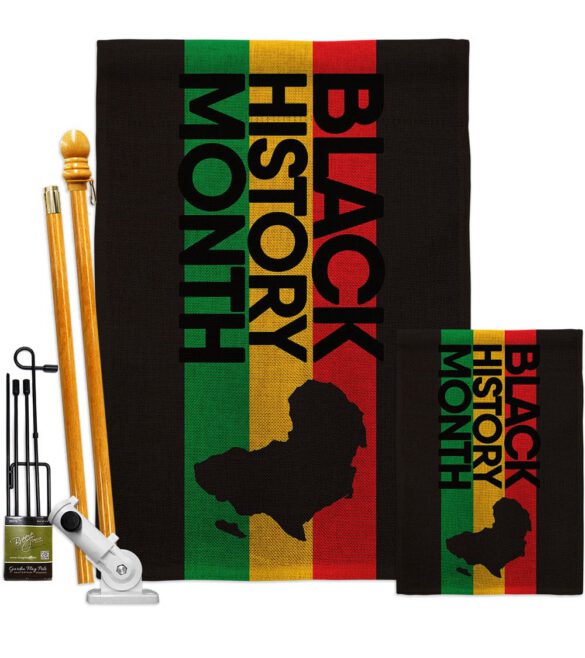 Black History - Support Inspirational Vertical Impressions Decorative Flags HG192431 Made In USA - Image 16