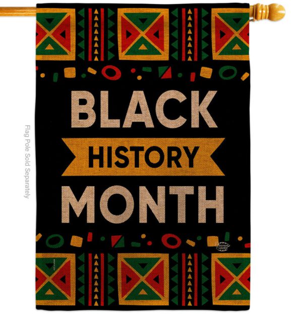 Celebrate Black History Month - Support Inspirational Vertical Impressions Decorative Flags HG192425 Made In USA - Image 12