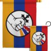 Artsakh Strong Armenia - Support Inspirational Vertical Impressions Decorative Flags HG170155 Made In USA