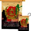 Afghanistan We Pray - Support Inspirational Vertical Impressions Decorative Flags HG170222 Made In USA