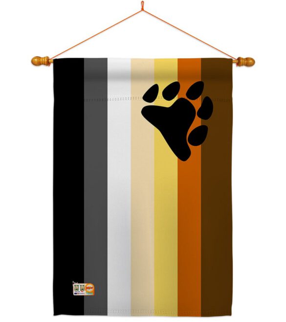 Bear Brotherhood - Support Inspirational Vertical Impressions Decorative Flags HG148004 Made In USA - Image 14