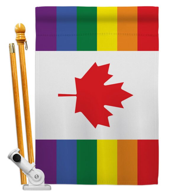 Canada Pride - Support Inspirational Vertical Impressions Decorative Flags HG148669 Made In USA - Image 5