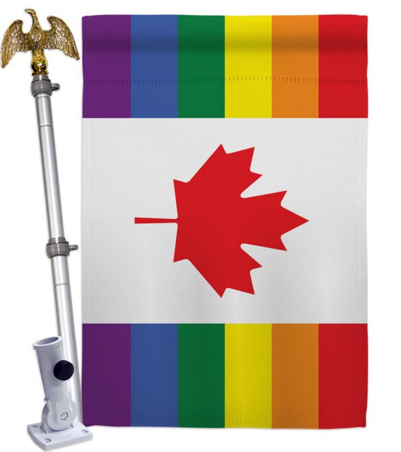 Canada Pride - Support Inspirational Vertical Impressions Decorative Flags HG148669 Made In USA - Image 9