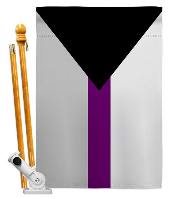 Demisexual - Support Inspirational Vertical Impressions Decorative Flags HG148677 Made In USA - Image 5