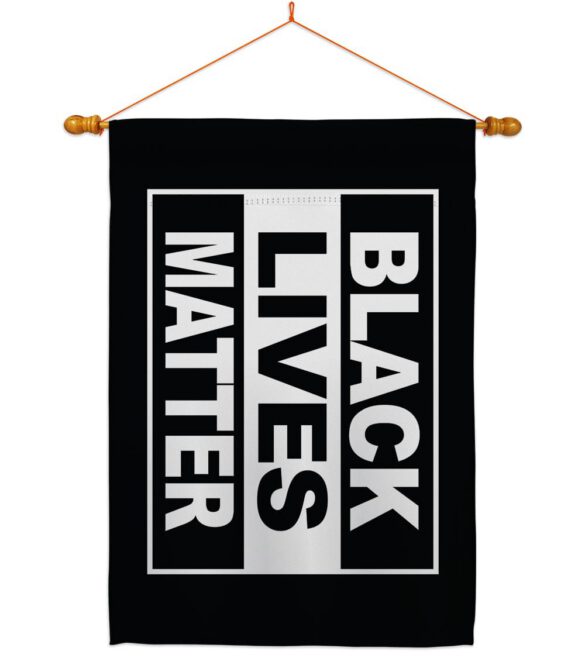 Black Lives Matter - Support Inspirational Vertical Impressions Decorative Flags HG170062 Made In USA - Image 10