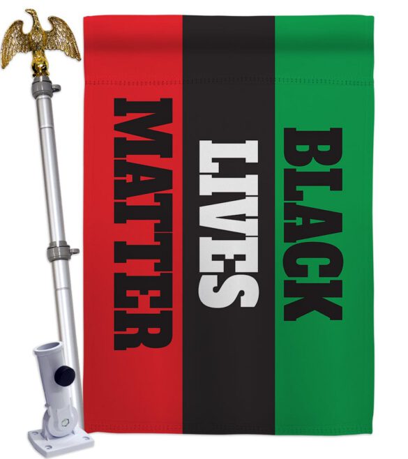Cant Breathe BLM - Support Inspirational Vertical Impressions Decorative Flags HG170063 Made In USA - Image 9