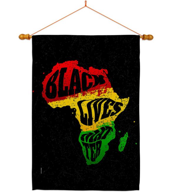 Cant Breathe BLM - Support Inspirational Vertical Impressions Decorative Flags HG170067 Made In USA - Image 10