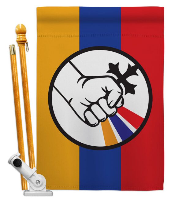 Artsakh Strong Armenia - Support Inspirational Vertical Impressions Decorative Flags HG170155 Made In USA - Image 6