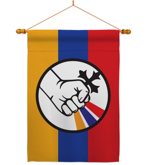 Artsakh Strong Armenia - Support Inspirational Vertical Impressions Decorative Flags HG170155 Made In USA - Image 11
