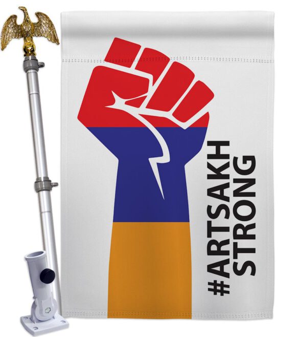 Artsakh Stay Strong - Support Inspirational Vertical Impressions Decorative Flags HG170156 Made In USA - Image 10