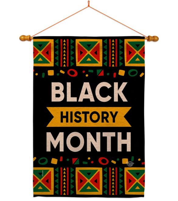 Celebrate Black History Month - Support Inspirational Vertical Impressions Decorative Flags HG192425 Made In USA - Image 10