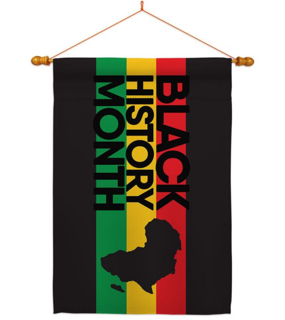 Black History - Support Inspirational Vertical Impressions Decorative Flags HG192431 Made In USA - Image 10