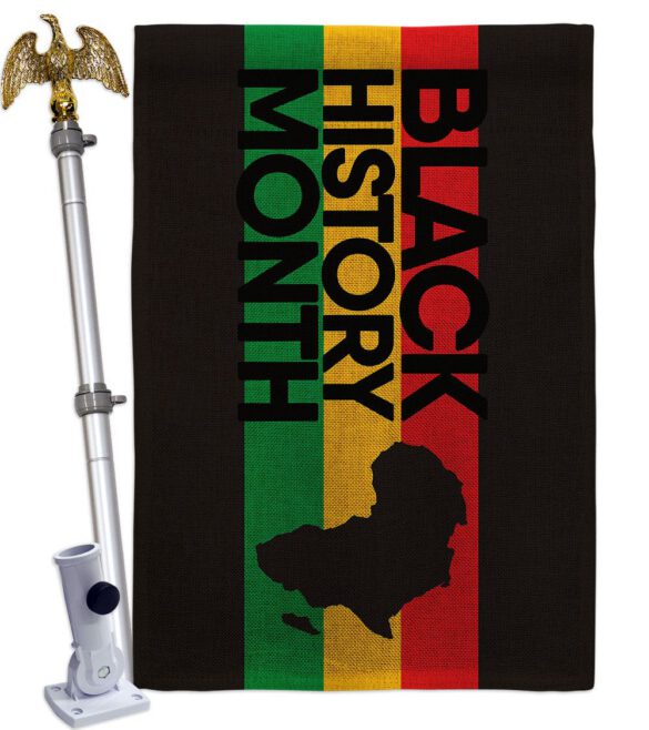 Black History - Support Inspirational Vertical Impressions Decorative Flags HG192431 Made In USA - Image 19
