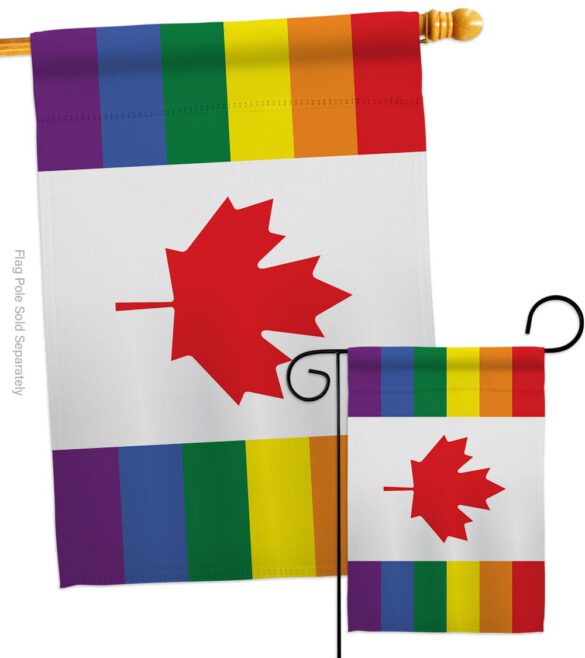 Canada Pride - Support Inspirational Vertical Impressions Decorative Flags HG148669 Made In USA - Image 3