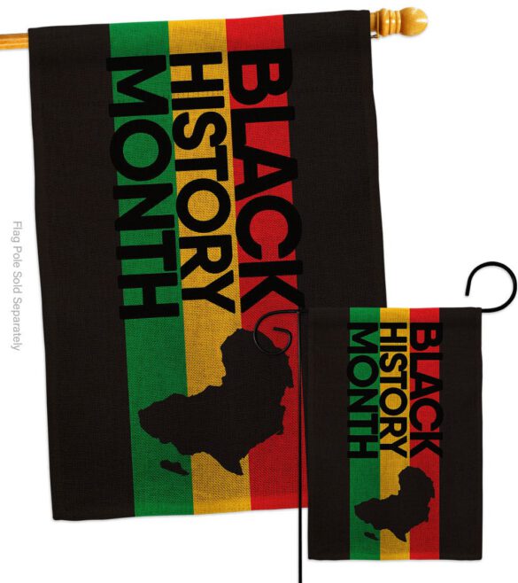 Black History - Support Inspirational Vertical Impressions Decorative Flags HG192431 Made In USA - Image 13