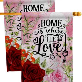 House Flag Sweet Home HP130385AE