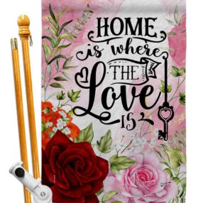 House Flag Sweet Home HS130385