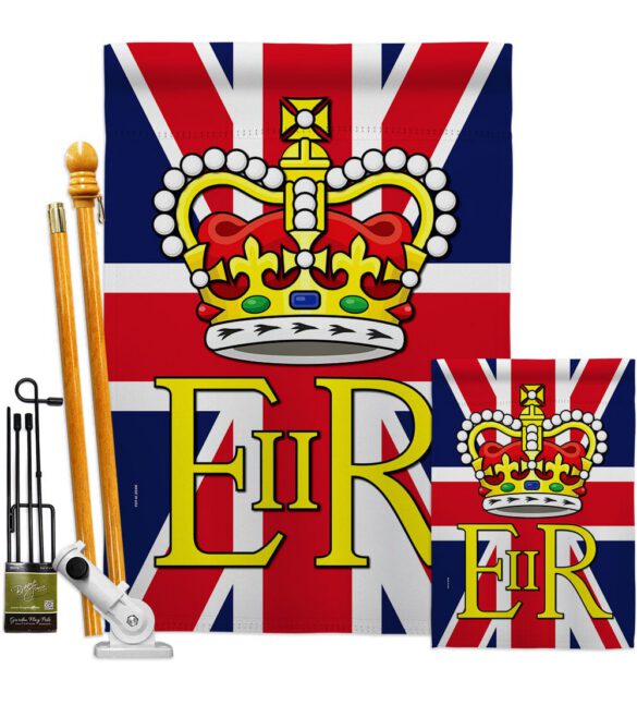Elizabeth Reginal II - Expression Inspirational Vertical Impressions Decorative Flags HG180313 Made In USA - Image 6