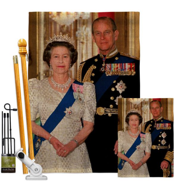 British Remarkable Couple - Expression Inspirational Vertical Impressions Decorative Flags HG180320 Made In USA - Image 27