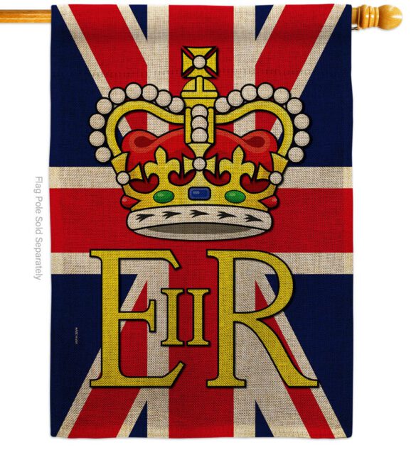 Elizabeth Reginal II - Expression Inspirational Vertical Impressions Decorative Flags HG180313 Made In USA - Image 23