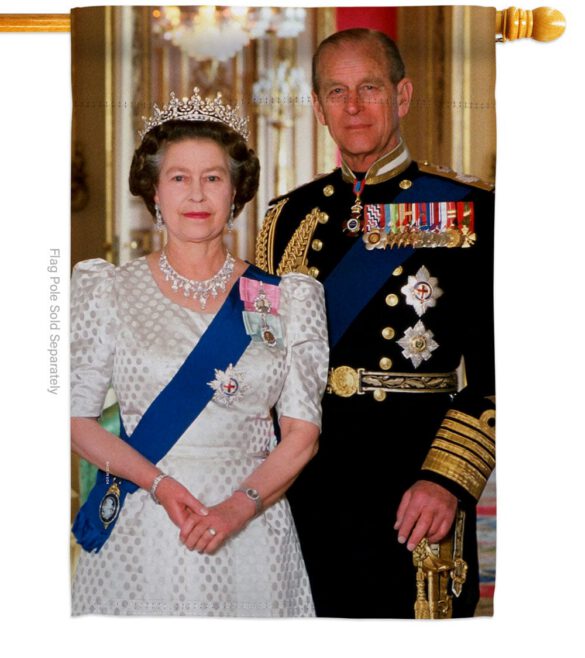 British Remarkable Couple - Expression Inspirational Vertical Impressions Decorative Flags HG180320 Made In USA - Image 2