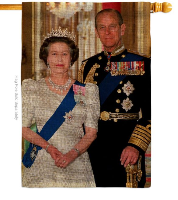 British Remarkable Couple - Expression Inspirational Vertical Impressions Decorative Flags HG180320 Made In USA - Image 23