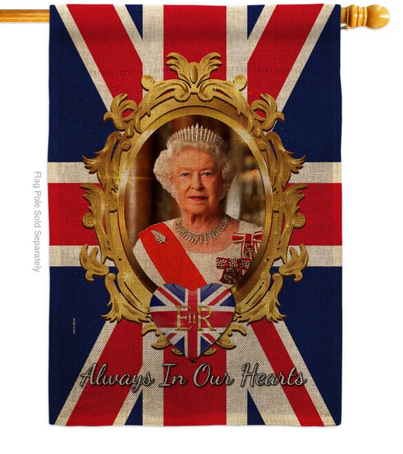 Always In our Heart - Expression Inspirational Vertical Impressions Decorative Flags HG180323 Made In USA - Image 24