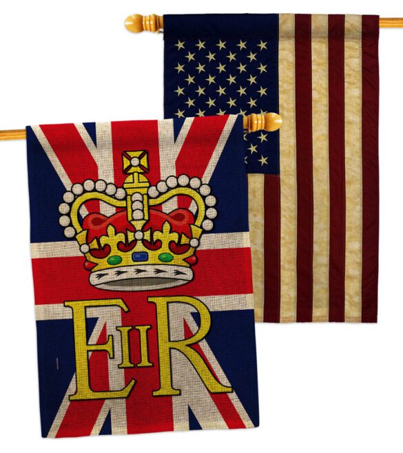 Elizabeth Reginal II - Expression Inspirational Vertical Impressions Decorative Flags HG180313 Made In USA - Image 29