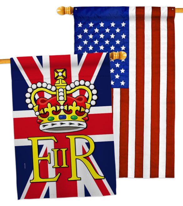 Elizabeth Reginal II - Expression Inspirational Vertical Impressions Decorative Flags HG180313 Made In USA - Image 10