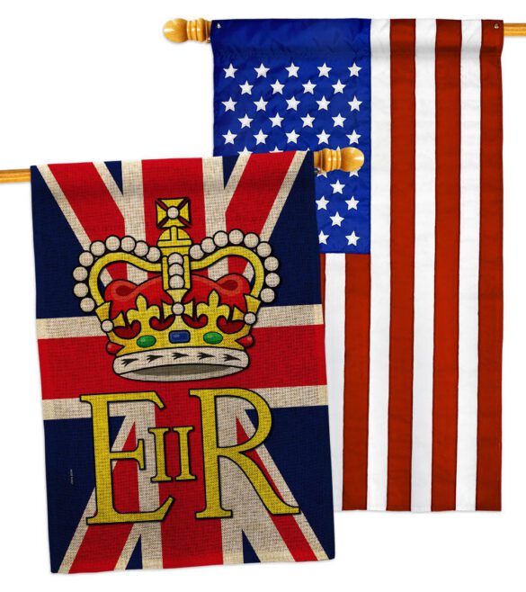 Elizabeth Reginal II - Expression Inspirational Vertical Impressions Decorative Flags HG180313 Made In USA - Image 31