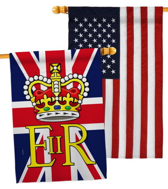 Elizabeth Reginal II - Expression Inspirational Vertical Impressions Decorative Flags HG180313 Made In USA - Image 15