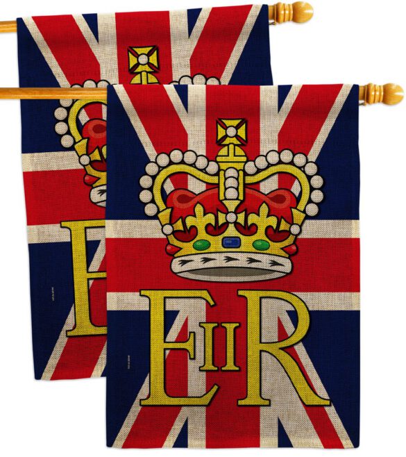 Elizabeth Reginal II - Expression Inspirational Vertical Impressions Decorative Flags HG180313 Made In USA - Image 33