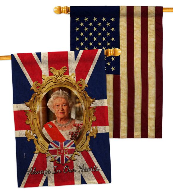 Always In our Heart - Expression Inspirational Vertical Impressions Decorative Flags HG180323 Made In USA - Image 30