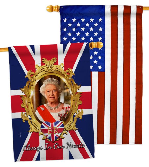 Always In our Heart - Expression Inspirational Vertical Impressions Decorative Flags HG180323 Made In USA - Image 11