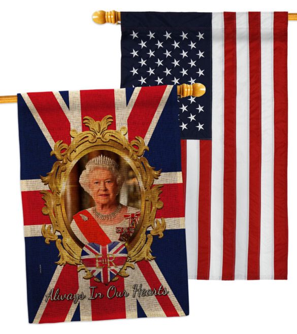 Always In our Heart - Expression Inspirational Vertical Impressions Decorative Flags HG180323 Made In USA - Image 37