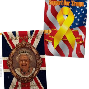 House Flag Sympathy HP180340AF B