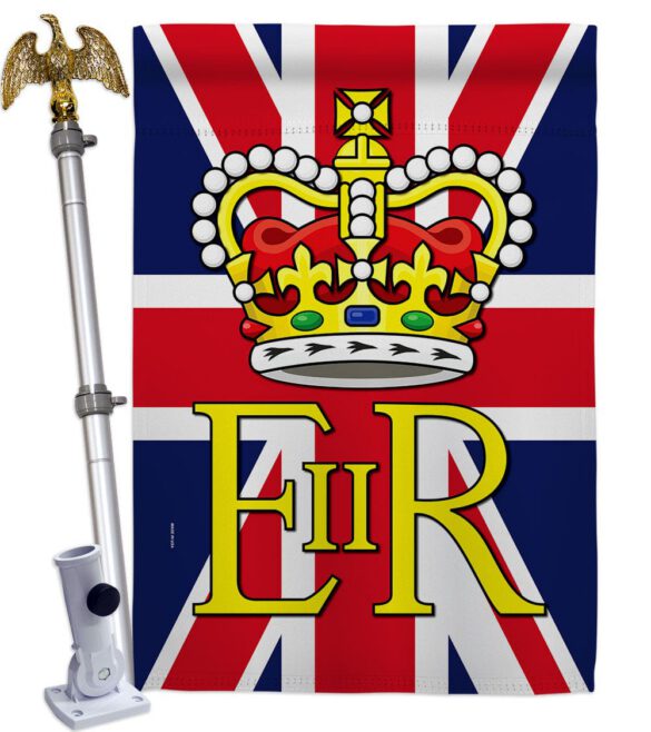 Elizabeth Reginal II - Expression Inspirational Vertical Impressions Decorative Flags HG180313 Made In USA - Image 20