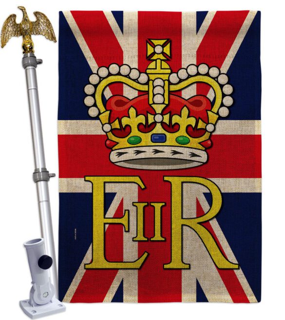 Elizabeth Reginal II - Expression Inspirational Vertical Impressions Decorative Flags HG180313 Made In USA - Image 41