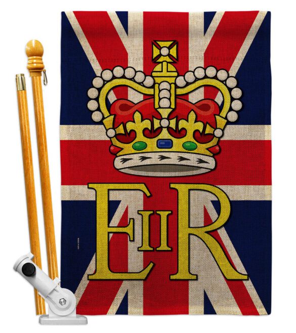 Elizabeth Reginal II - Expression Inspirational Vertical Impressions Decorative Flags HG180313 Made In USA - Image 26