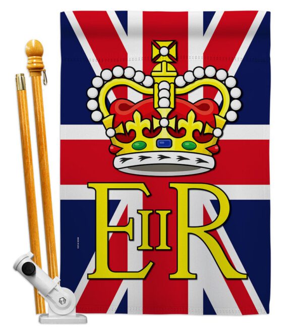 Elizabeth Reginal II - Expression Inspirational Vertical Impressions Decorative Flags HG180313 Made In USA - Image 5