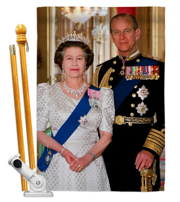 British Remarkable Couple - Expression Inspirational Vertical Impressions Decorative Flags HG180320 Made In USA - Image 5